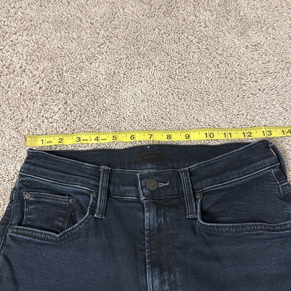 MOTHER The Mid Rise Rider Ankle Jeans | Night in Paris Wash | Size 26 - Picture 7 of 11